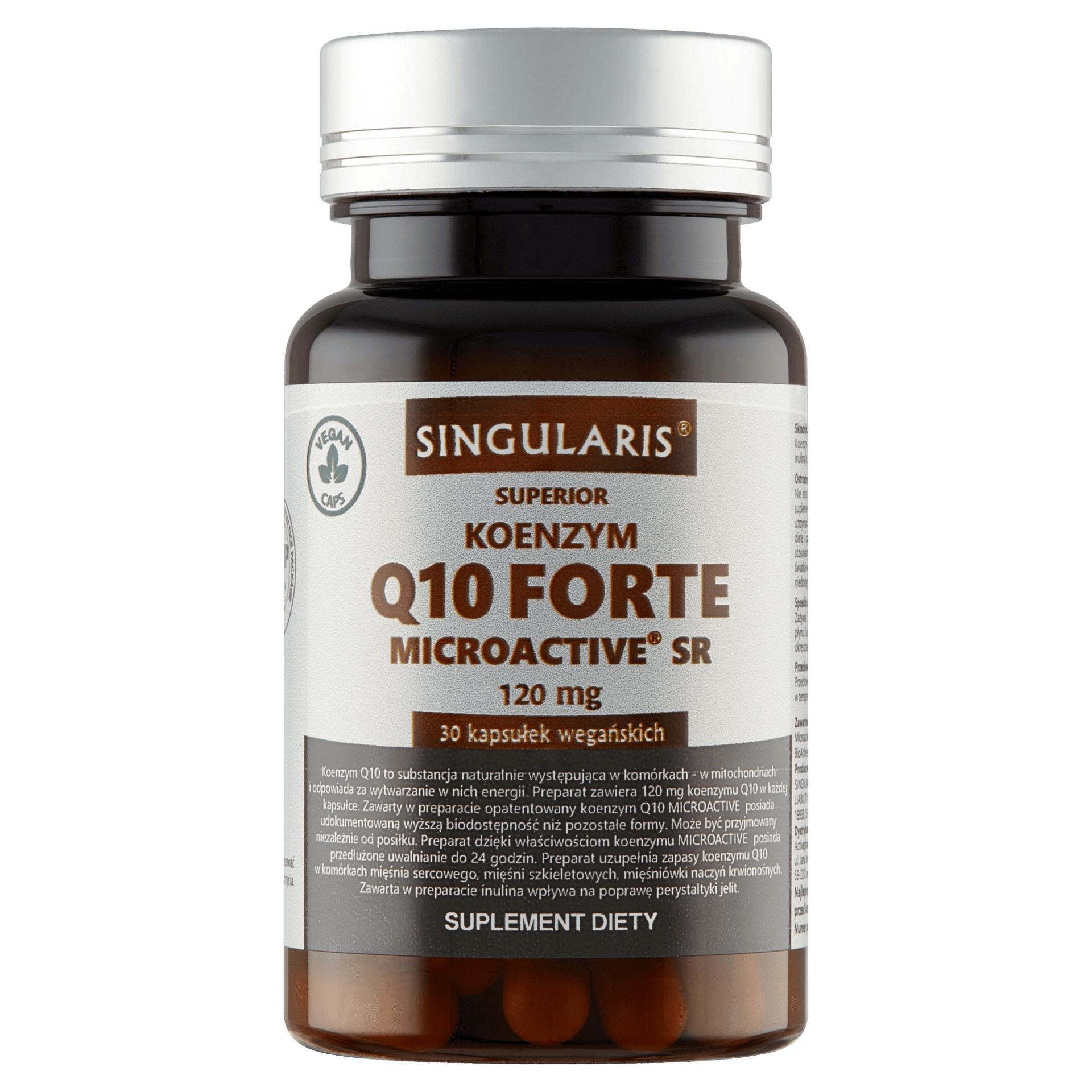 KOENZYM Q10 FORTE MICROACTIVE SR 120 mg SINGULARIS Superior 30 kaps