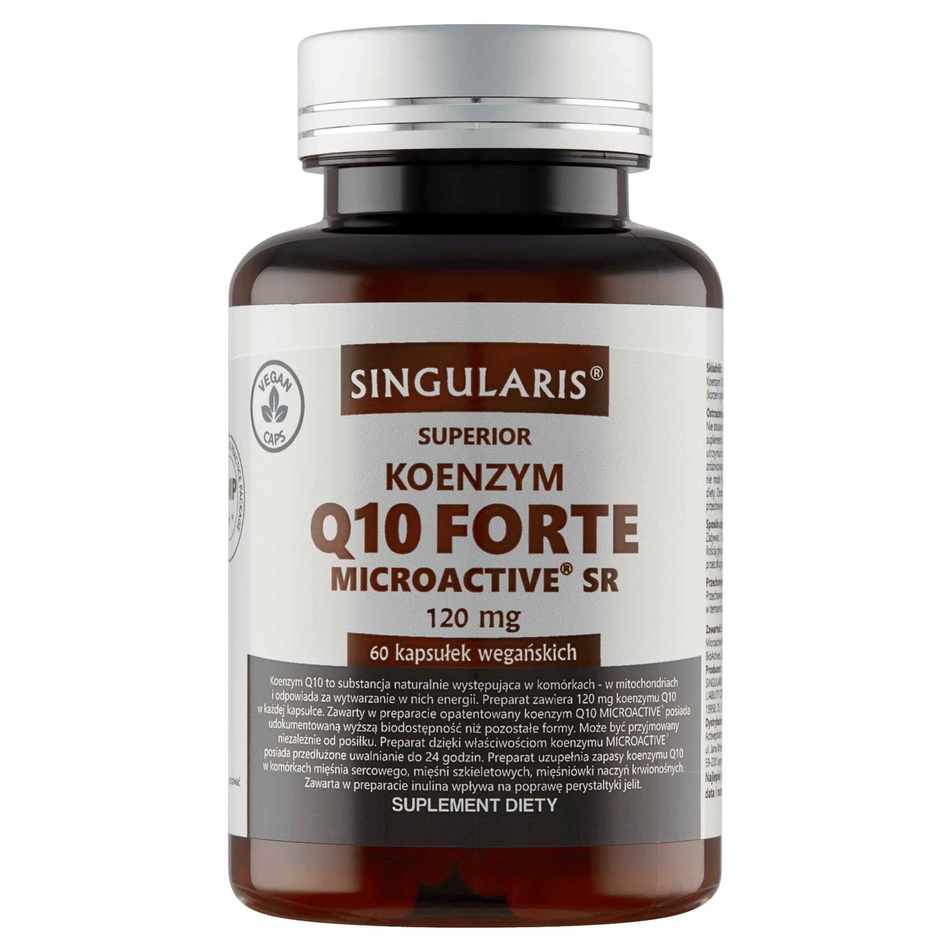 KOENZYM Q10 FORTE MICROACTIVE SR 120 mg SINGULARIS Superior 60 kaps