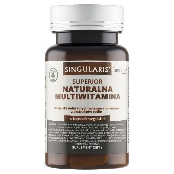 NATURALNA MULTIWITAMINA SUPERIOR 30 kaps