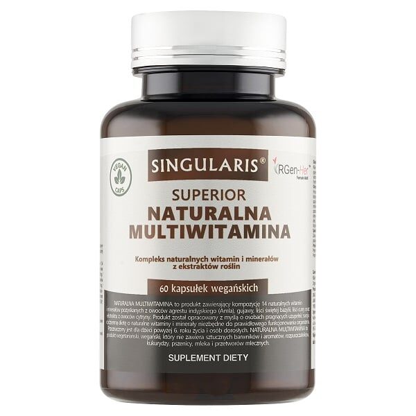 NATURALNA MULTIWITAMINA SUPERIOR 60 kaps