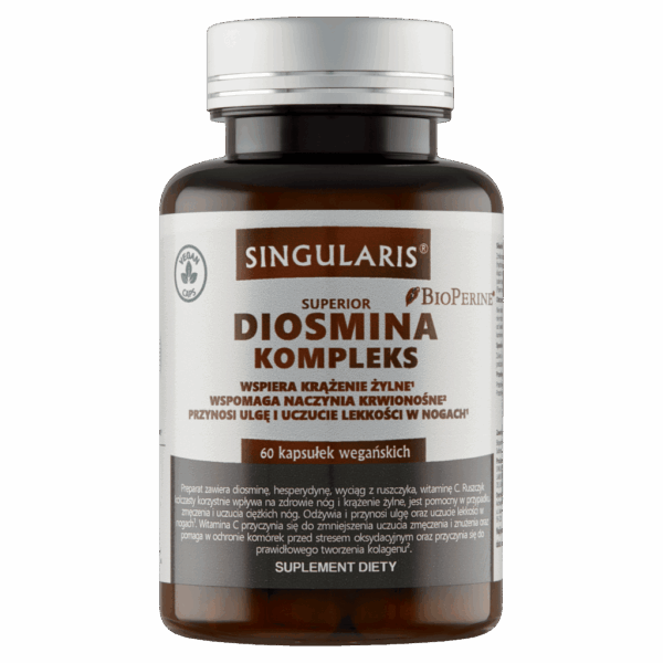 DIOSMINA KOMPLEKS SINGULARIS® SUPERIOR - 60 kapsułek wegańskich
