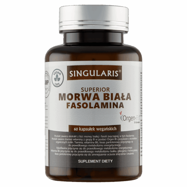 MORWA BIAŁA FASOLAMINA SINGULARIS® SUPERIOR - 60 kapsułek wegańskich