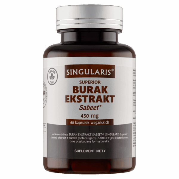 BURAK EKSTRAKT SABEET® 450 mg SINGULARIS® SUPERIOR - 60 kapsułek wegańskich