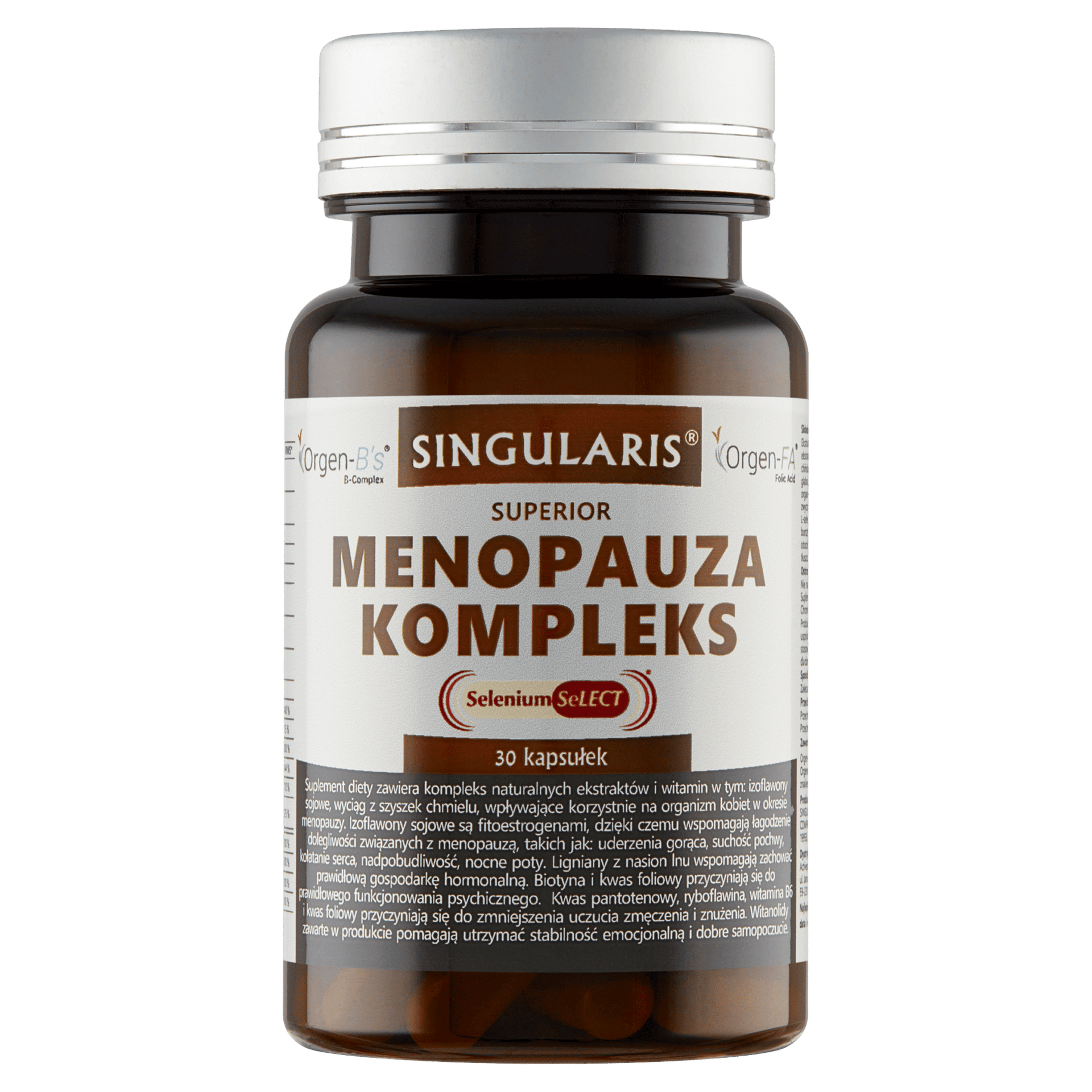 MENOPAUZA KOMPLEKS SINGULARIS® SUPERIOR 30 kapsułek