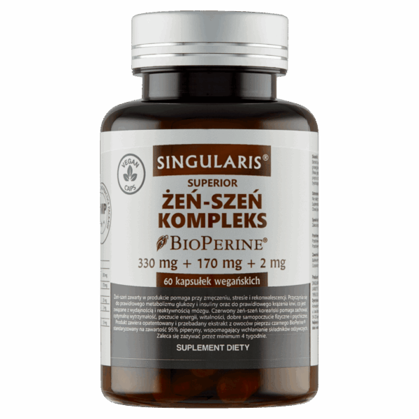 ŻEŃ-SZEŃ KOMPLEKS SINGULARIS® SUPERIOR 60 kapsułek wegańskich