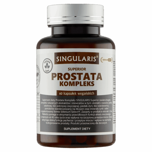 PROSTATA KOMPLEKS SINGULARIS® SUPERIOR - 60 kapsułek wegańskich