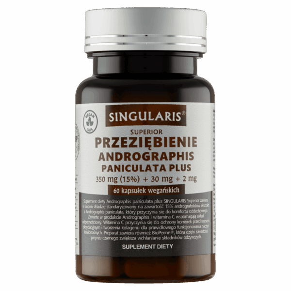 PRZEZIĘBIENIE ANDROGRAPHIS PANICULATA SINGULARIS®-60 kapsułek wegańskich