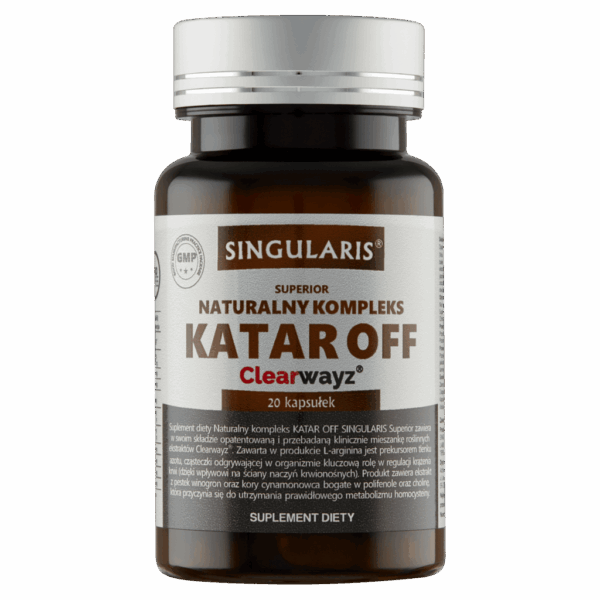 NATURALNY KOMPLEKS KATAR OFF SINGULARIS®- 20 kapsułek