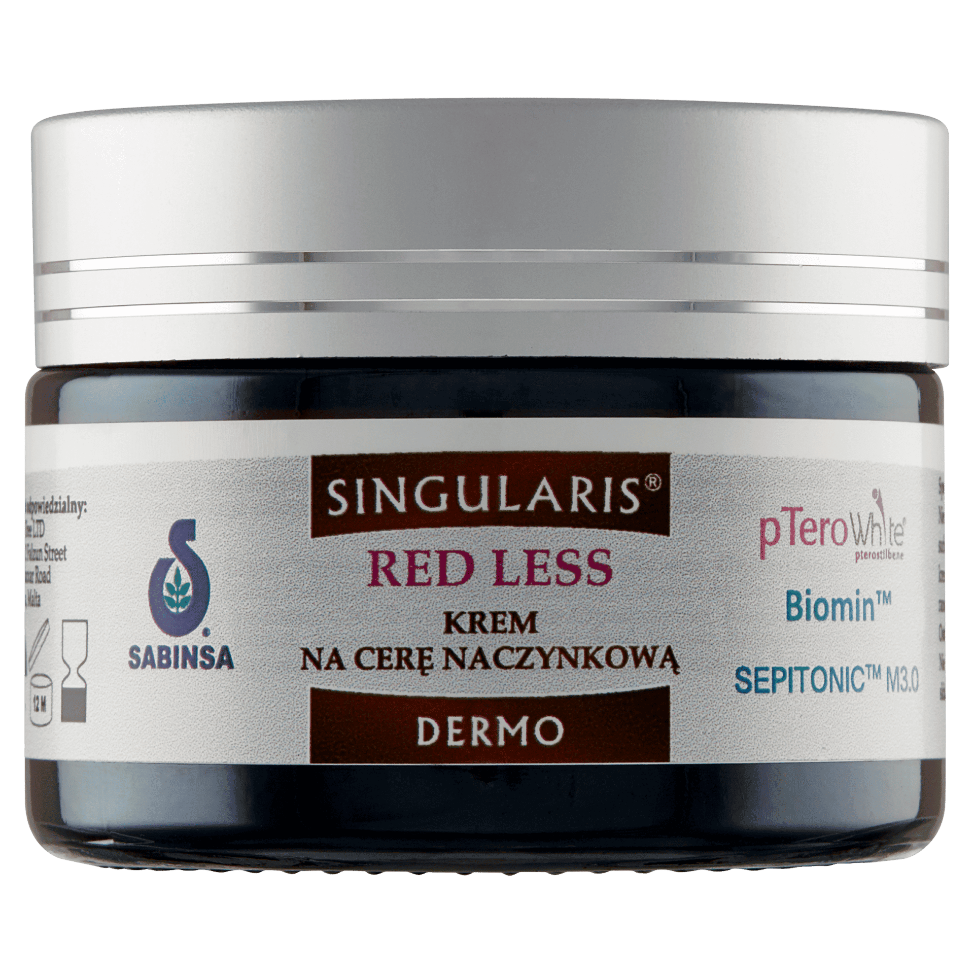 KREM NA CERĘ NACZYNKOWĄ RED LESS SINGULARIS® DERMO 50ML