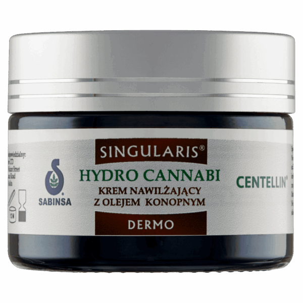 KREM NAWILŻAJĄCY Z OLEJEM KONOPNYM HYDRO CANNABI SINGULARIS® DERMO 50ML