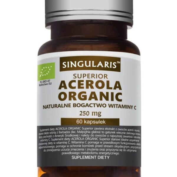 ACEROLA ORGANIC SUPERIOR 60 kapsułek