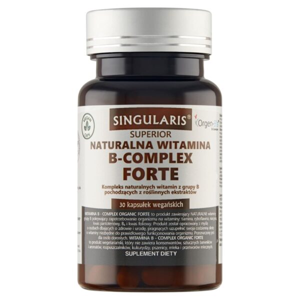 NATURALNA WITAMINA B-COMPLEX FORTE 30 SZT