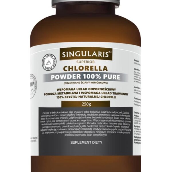 CHLORELLA POWDER 100% PURE 250g SINGLARIS SUPERIOR