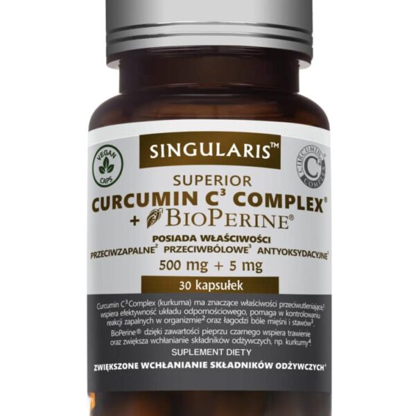 CURCUMIN C3 COMPLEX® + BIOPERINE® (Kurkuma) 30 kaps