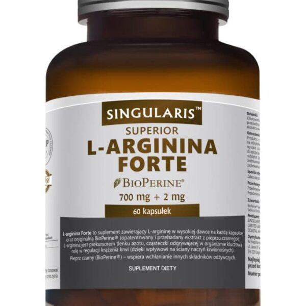 L-ARGININA FORTE SINGULARIS® SUPERIOR 60 kapsułek