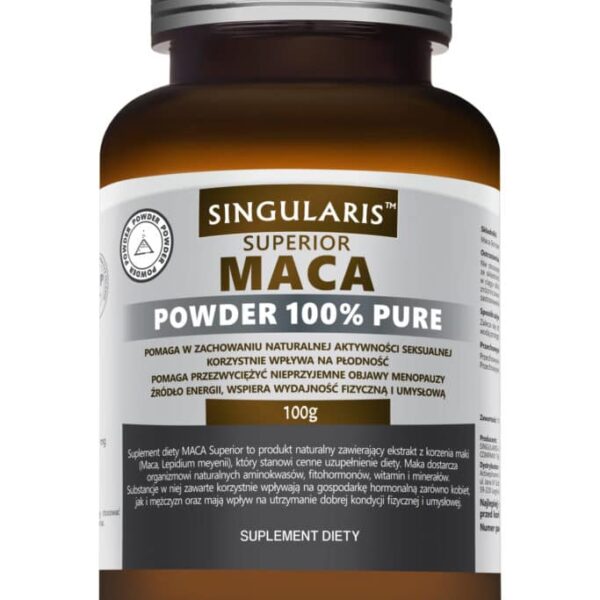 MACA POWDER 100% PURE 100g SINGULARIS SUPERIOR