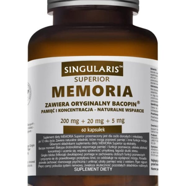 MEMORIA (Pamięć) 60 kaps