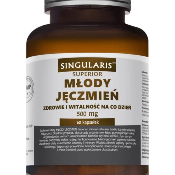 MŁODY JĘCZMIEŃ 500mg SUPERIOR 60 kaps