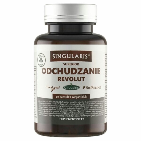 ODCHUDZANIE REVOLUT SINGULARIS® 60 kapsułek wegańskich