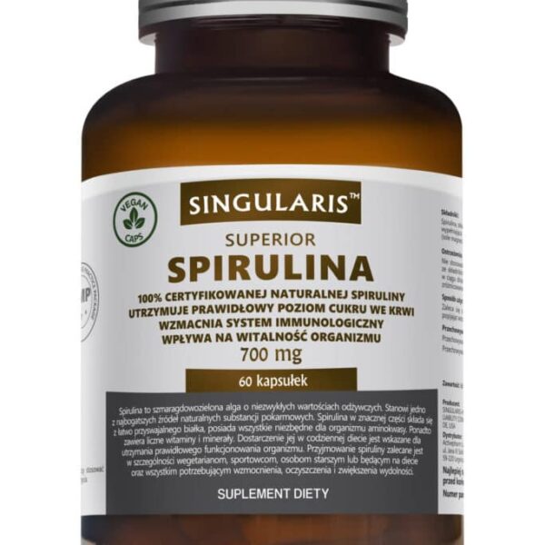SPIRULINA SUPERIOR 700 mg 60 kaps