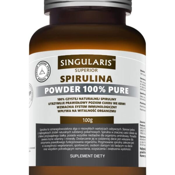 SPIRULINA POWDER 100% PURE 100g SINGULARIS SUPERIOR