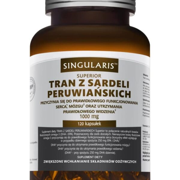 TRAN Z SARDELI PERUWIAŃSKICH SUPERIOR 120 kaps
