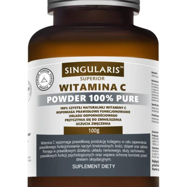 WITAMINA C POWDER 100% PURE 100g SINGULARIS SUPERIOR