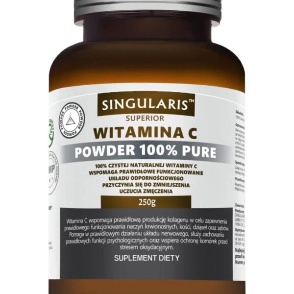 WITAMINA C POWDER 100% PURE 250g SINGULARIS SUPERIOR