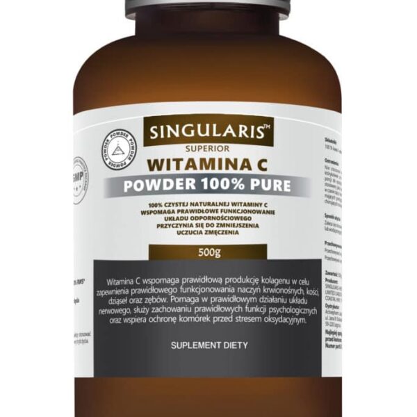 WITAMINA C POWDER 100% PURE 500g SINGULARIS SUPERIOR