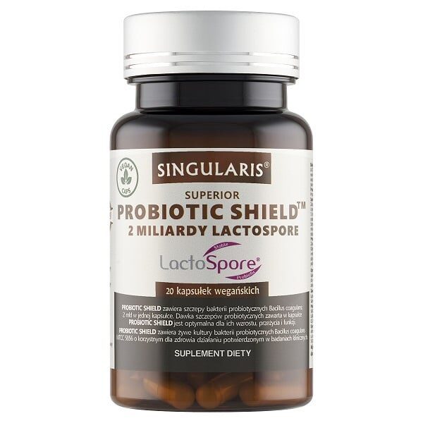 PROBIOTIC SHIELD™ 2 MLD LACTOSPORE® SUPERIOR 20 KAPS