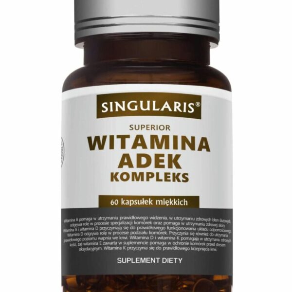 WITAMINA ADEK KOMPLEKS SINGULARIS® SUPERIOR - 60 kapsułek miękkich